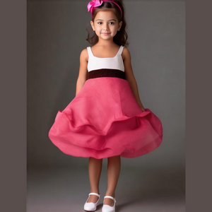 Ruby Rox Pink and White Formal Dress Size 16